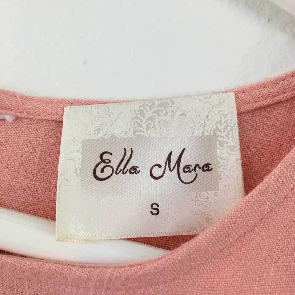 ROOLEE Pink Ella Mara Color Block Dress small - Picture 3 of 5